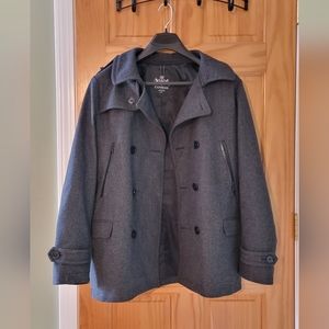 Men's Express Wool Coat / Peacoat